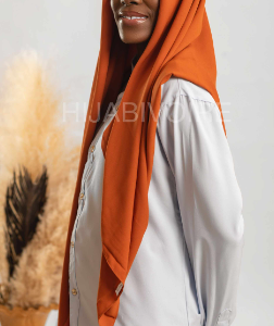 Hijab crèpe carré sugar